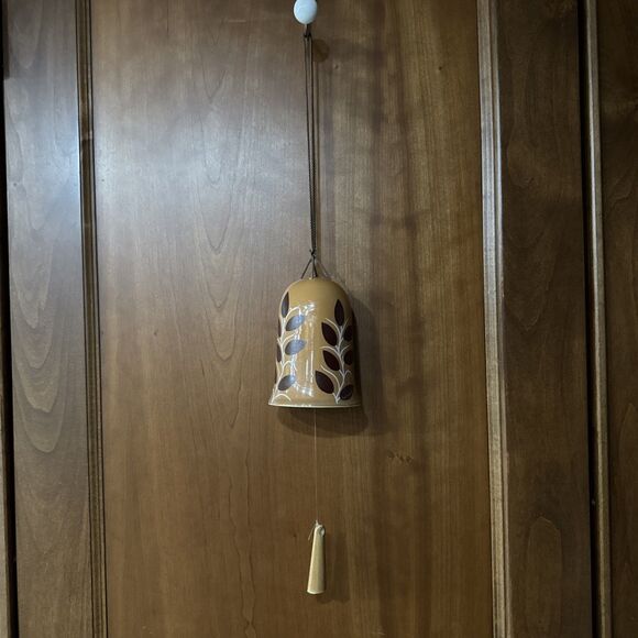 Paul Marshall 1982 Wind chime Bell Brown - Picture 5 of 8